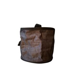 New Thirty-One Oh-Snap Bin 758D Black Cross Pop Panier Ah-pression Bag